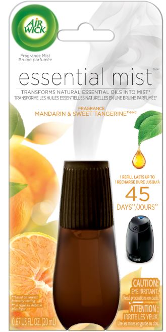 AIR WICK® Essential Mist - Mandarin & Sweet Tangerine (Discontinued)